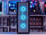 Kompiuterio vidinė struktūra su Intel I9 10910 ir RTX 3080