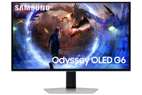 Samsung LS27DG602SUXEN | 27" OLED monitor su QHD raiška 2560 x 1440 pikselių