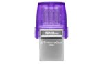 USB atmintinė Kingston DataTraveler Micro Duo 3C, matoma iš šono