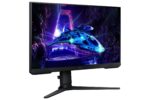 Monitorius Samsung LS24DG302EUXEN, šoninis vaizdas su HDMI prievadu
