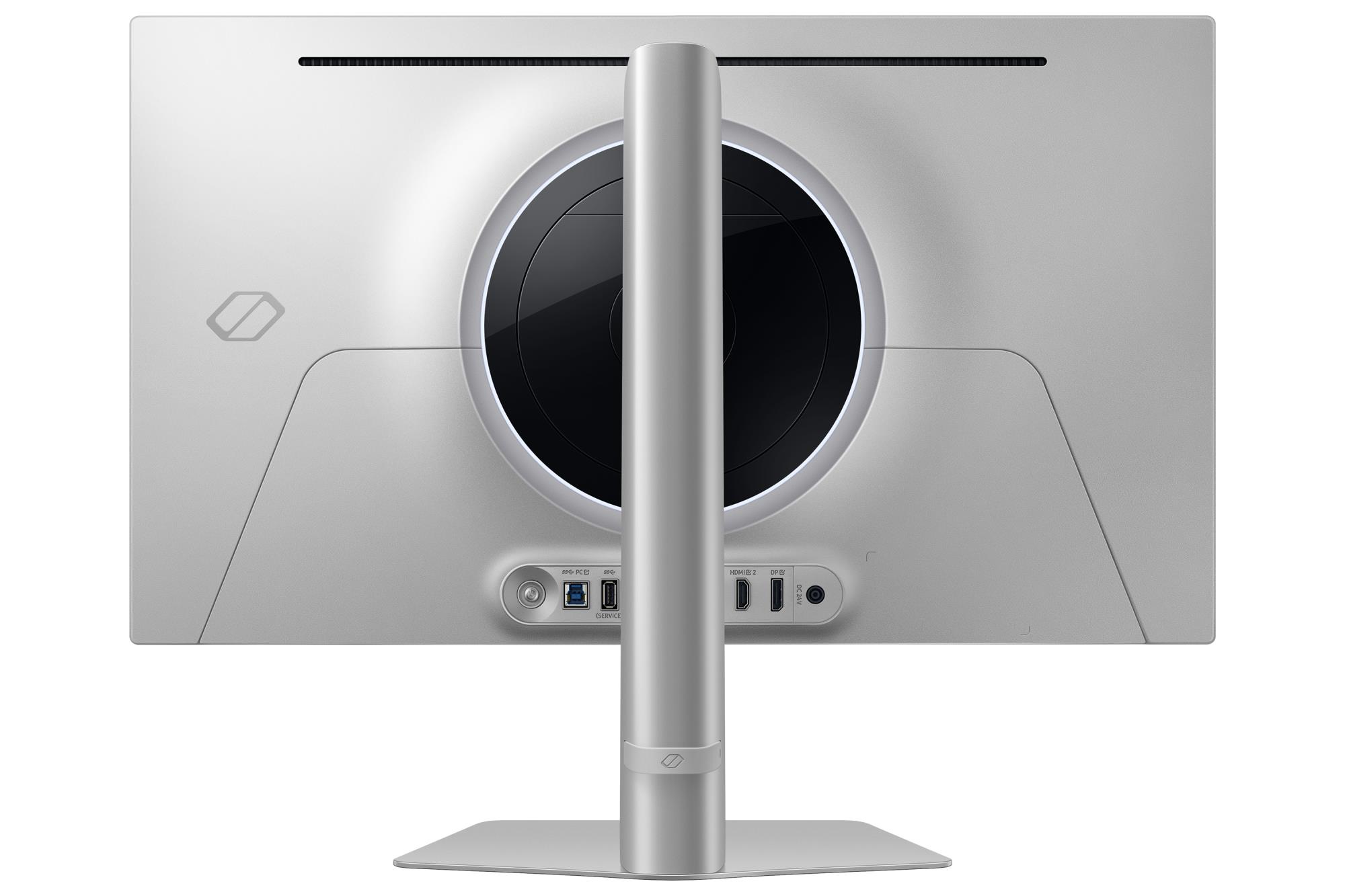 03060932-212b-4951-981f-64737f2d03ec Monitorius Samsung LS27DG602SUXEN, matomas iš šono, rodo HDMI prievadus