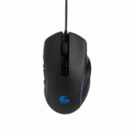 Pelė Gembird MUSG-RAGNAR-RX500 su RGB apšvietimu, šoninis vaizdas