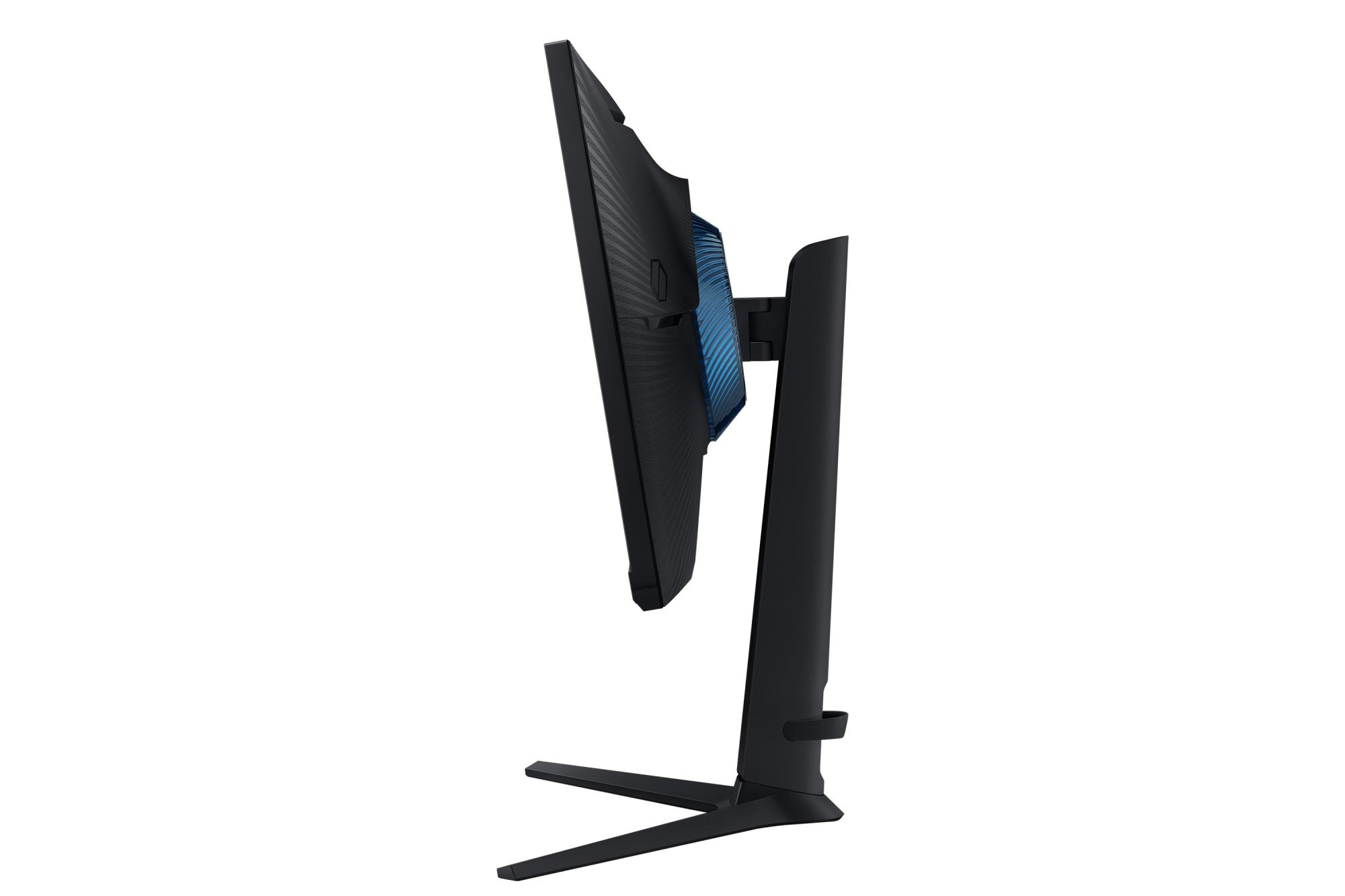08bcdb09-20e6-4b01-8f55-0e831589bdbb Monitorius Samsung LS24DG302EUXEN, šoninis vaizdas su HDMI prievadu