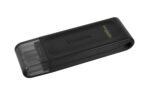 USB atmintinė Kingston DataTraveler 70, šoninis vaizdas su USB-C jungtimi