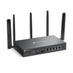 Maršrutižatorius ER706W-4G su atskirtomis antenomis ir 6 Ethernet jungtimis