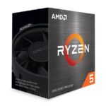 AMD Ryzen 5 5600 procesorius su 3.5 GHz dažniu ir AM4 lizdu