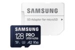 Samsung PRO Ultimate 128 GB microSDXC kortelė su SD adapteriu