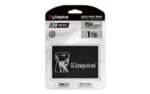 SSD Kingston SKC600 1024 GB, matomas iš šono su SATA3 jungtimi
