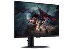 Monitorius Samsung LS27DG500EUXEN, šoninis vaizdas su VESA tvirtinimu