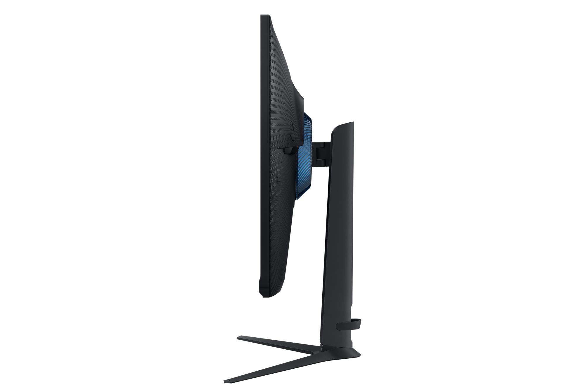 18e50174-b843-433f-b952-08130f7575d9 Monitorius Samsung Odyssey G5 G51C, šoninis vaizdas su HDMI prievadų išdėstymu