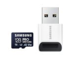 MicroSD kortelė su kortelių skaitytuvu, pakuotė ir priedai