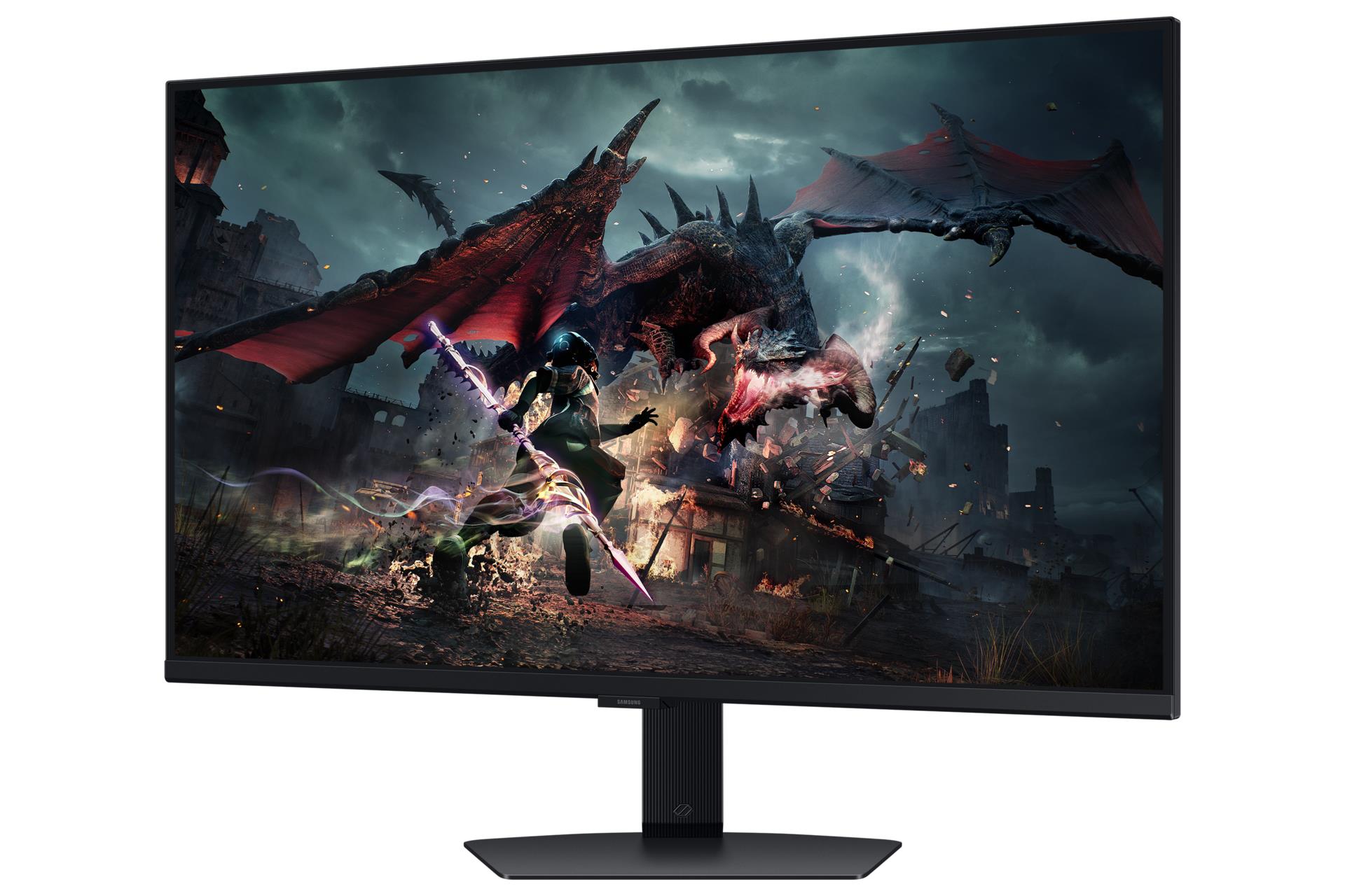 1a717f50-3663-4495-a988-5bbbffa4989d Monitorius Samsung LS32DG500EUXEN, šoninis vaizdas su VESA tvirtinimu