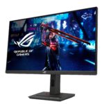 Monitorius Asus ROG Strix XG27ACS, šoninis vaizdas su VESA tvirtinimu