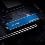 SSD ADATA LEGEND 710, M.2 2280 formos, su PCIe Gen3x4 sąsaja