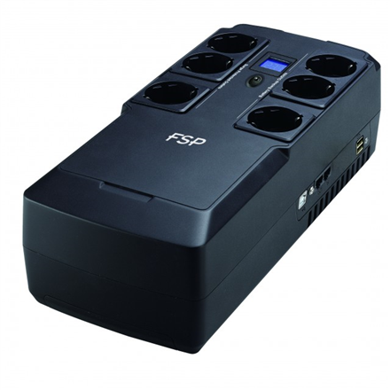 FSP UPS Nano FIT 800 su 800 VA talpa ir 220 V įtampa