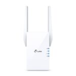 RE605X range extender, šoninis vaizdas su Ethernet LAN prievadu
