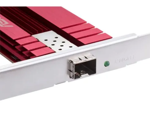 Asus | XG-C100F 10G PCIe Network Adapter; SFP+ port for Optical Fiber Transmission and DAC cable | 10/100/1000/10000 Mbit/s