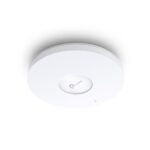 EAP650 prieigos taškas, matomas iš šono, su Ethernet LAN prievadu