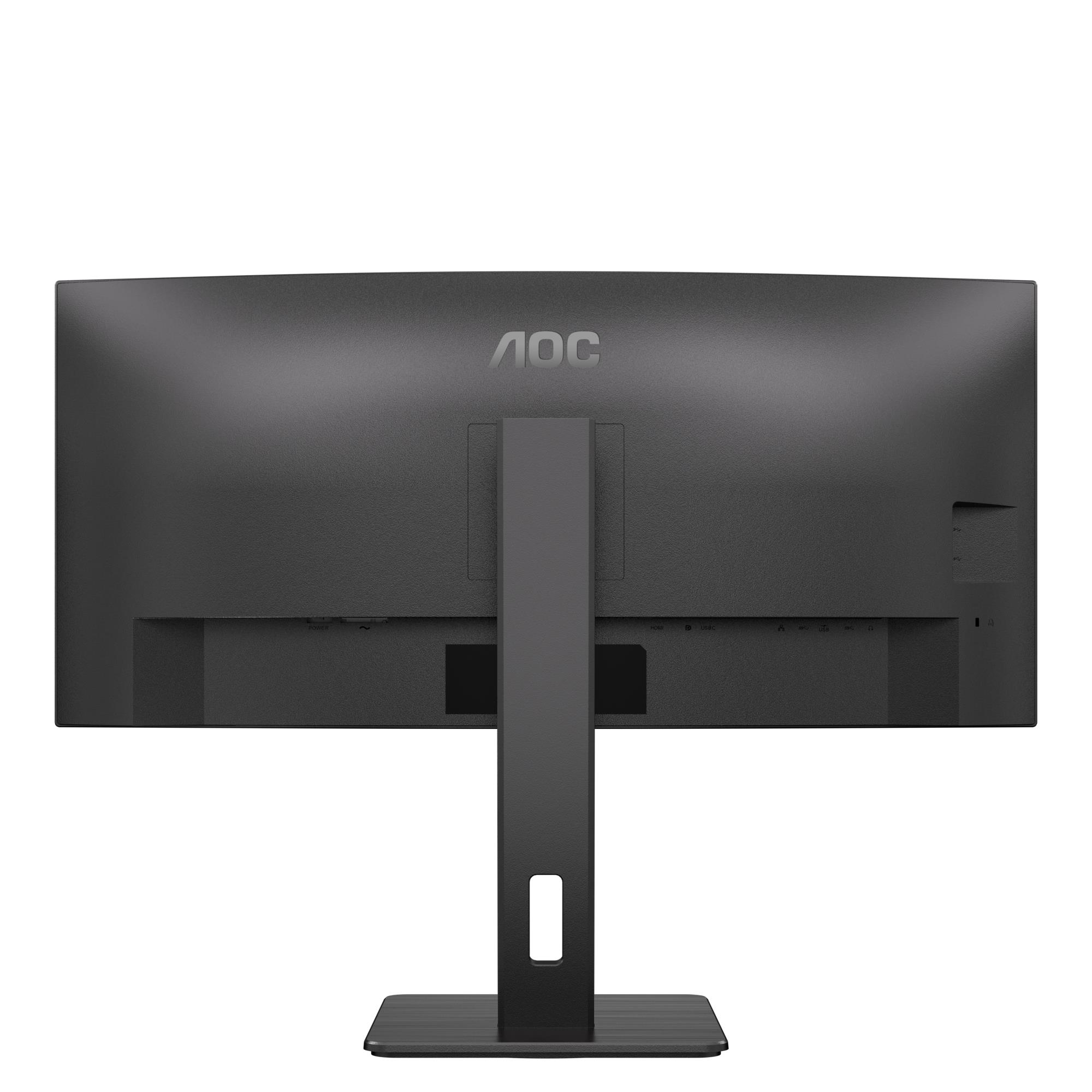 293828db-0ada-4604-bfa1-037654fac5c2 Monitorius AOC CU34P3CV, šoninis vaizdas su plonu rėmeliu