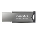 ADATA USB atmintinė UV250 64 GB su USB 2.0 sąsaja, sidabrinė