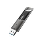 USB atmintinė Lexar JumpDrive P30, 256 GB, juoda, šoninis vaizdas
