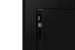 Monitorius Samsung LS24D600EAUXEN, šoninis vaizdas su VESA tvirtinimu