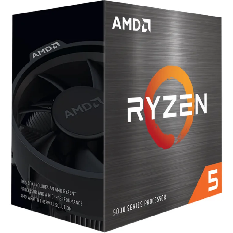 AMD Ryzen 5 5600X procesorius su 3.7 GHz dažniu ir 6 branduoliais