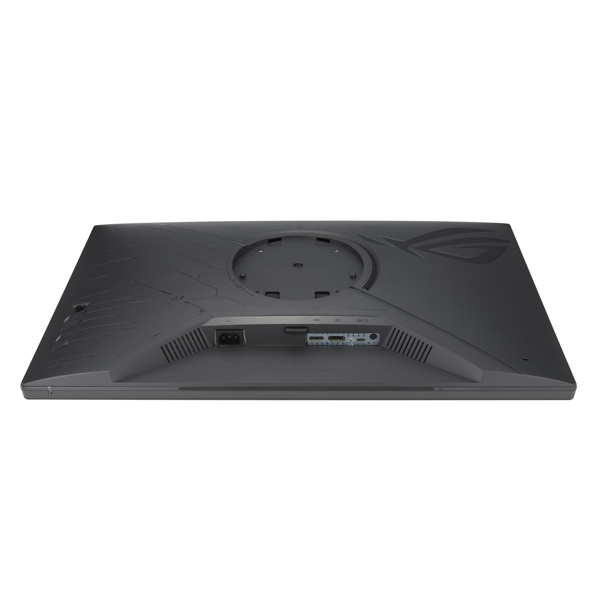 345938a9-288f-41d6-b63e-3ecfd09799e3 Monitorius Asus ROG Strix XG27ACS, šoninis vaizdas su HDMI prievadu