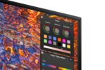 Monitorius Samsung LS32B800PXPXEN, šoninis vaizdas su VESA tvirtinimu