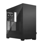 Fractal Design Pop Silent korpusas su šoniniu stiklu, juodas TG Clear Tint
