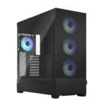 Fractal Design Pop XL Air RGB korpusas su šoniniu stiklu, juodas TG Clear Tint