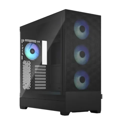 Fractal Design Pop XL Air RGB korpusas su šoniniu stiklu, juodas TG Clear Tint