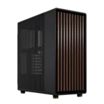 Fractal Design North korpusas, spalva Charcoal Black, be maitinimo bloko