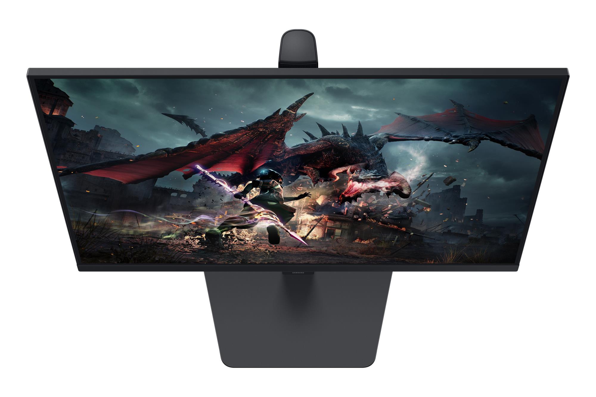 378f85f3-047b-4374-9738-752290933cd5 Monitorius Samsung LS27DG500EUXEN, šoninis vaizdas su VESA tvirtinimu