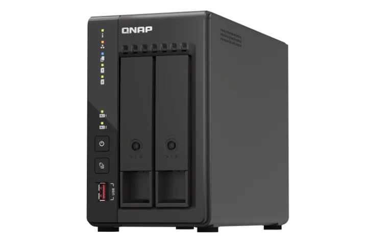 QNAP 2-Bay NAS TS-253E-8G su Intel Celeron J6412 4-core 2.6 GHz
