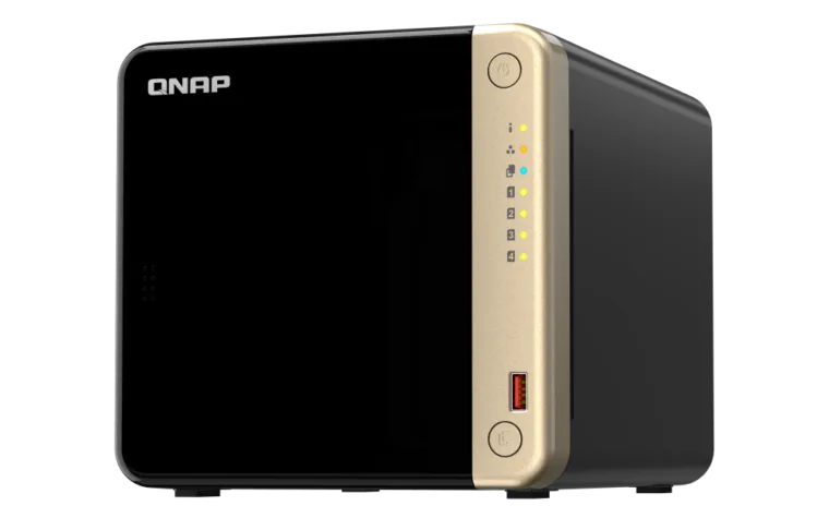 QNAP 4-Bay desktop NAS TS-464-8G su Intel Celeron N5095 4-core procesoriumi