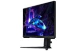 Monitorius Samsung LS24DG302EUXEN, šoninis vaizdas su HDMI prievadu