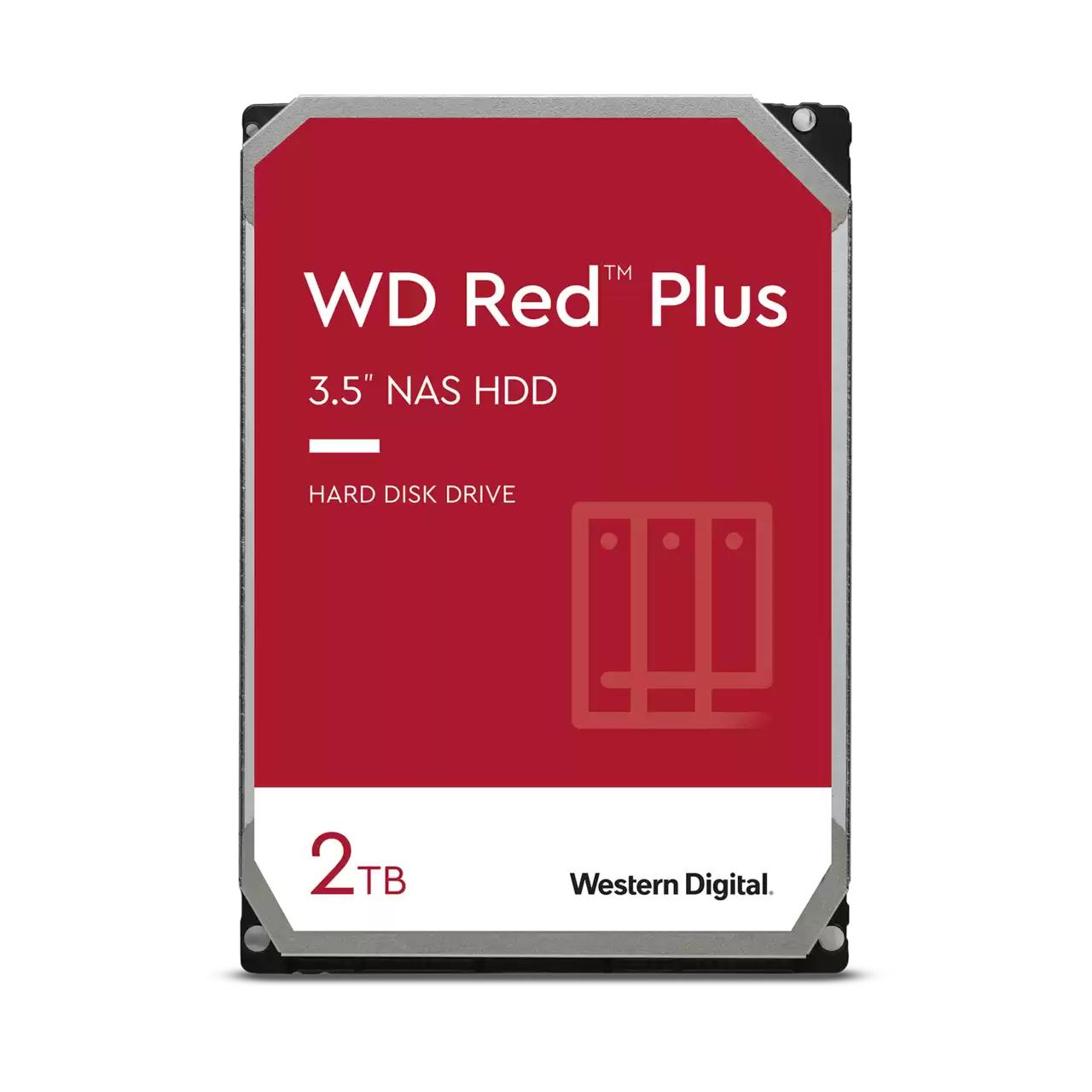 3bc72216-8d1d-4f27-b020-20d80022ed64 Western Digital Red Plus HDD WD20EFPX 2000 GB, 5400 RPM