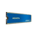ADATA LEGEND 710 SSD M.2 2280, vaizdas iš šono su jungtimis