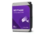 Kietasis diskas Western Digital Purple WD64PURZ, matomas iš šono