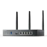 Routeris SafeStream Gigabit Multi-WAN VPN ER706W, šoninis vaizdas su prievadų išdėstymu