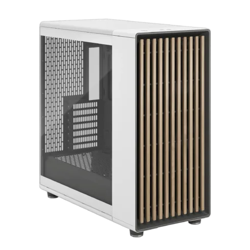 Fractal Design North XL Chalk White TG Clear Mid-Tower korpusas