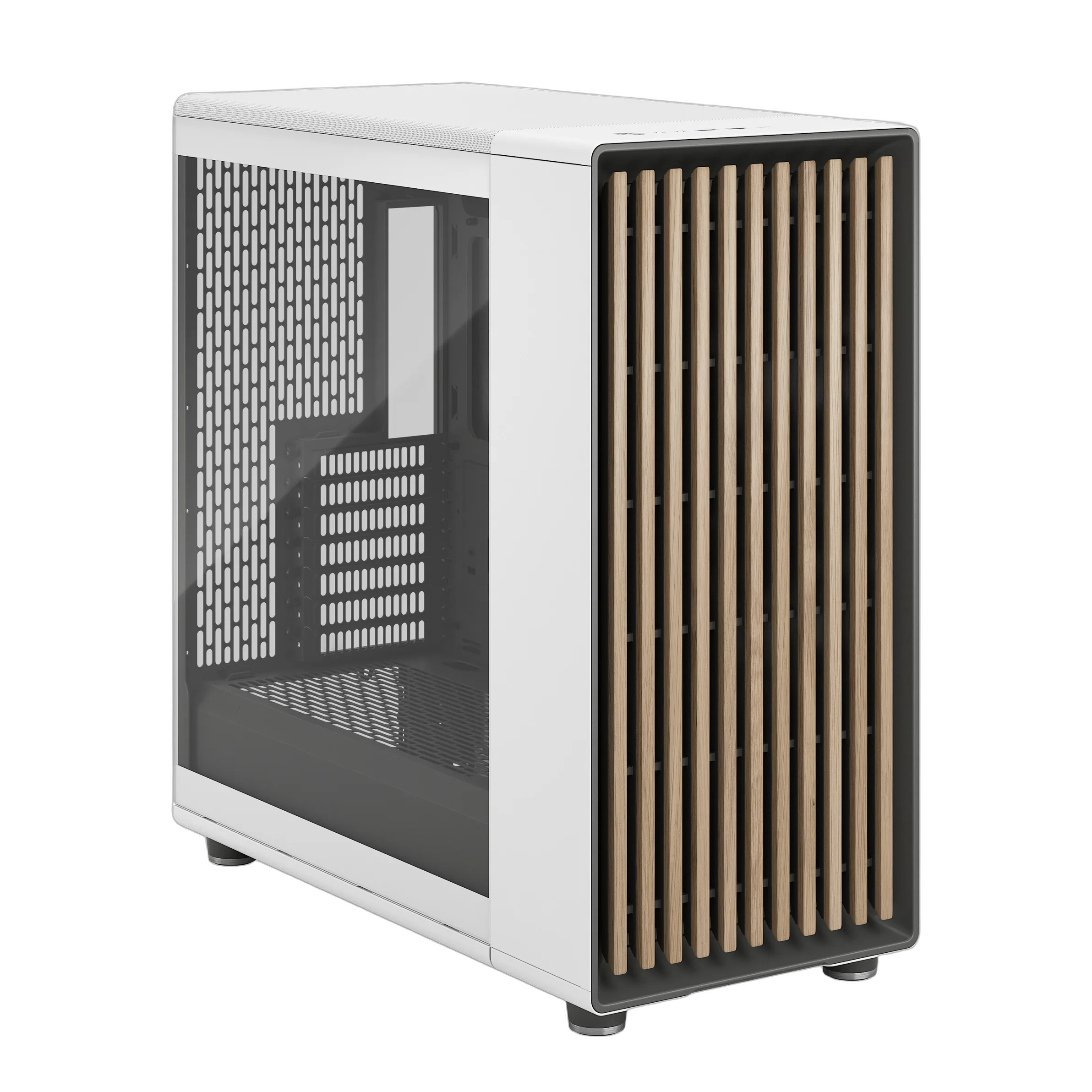 421512-fd-c-nor1x-04-7340172706564-0.webp Fractal Design North XL Chalk White TG Clear Mid-Tower korpusas