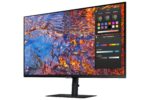 Monitorius Samsung LS32B800PXPXEN, šoninis vaizdas su VESA tvirtinimo sistema