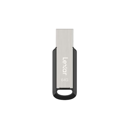 46be2d8c-1c51-4fd4-8d01-6c81f2f1ab9f Lexar JumpDrive M400 64 GB USB 3.0 flash drive juodos ir pilkos spalvos