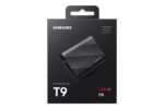 Samsung MU-PG1T0B/EU Portable SSD T9 1TB, vaizdas iš šono
