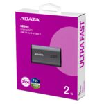 Išorinis SSD ADATA SE880, USB 3.2 Gen 2x2, šoninis vaizdas