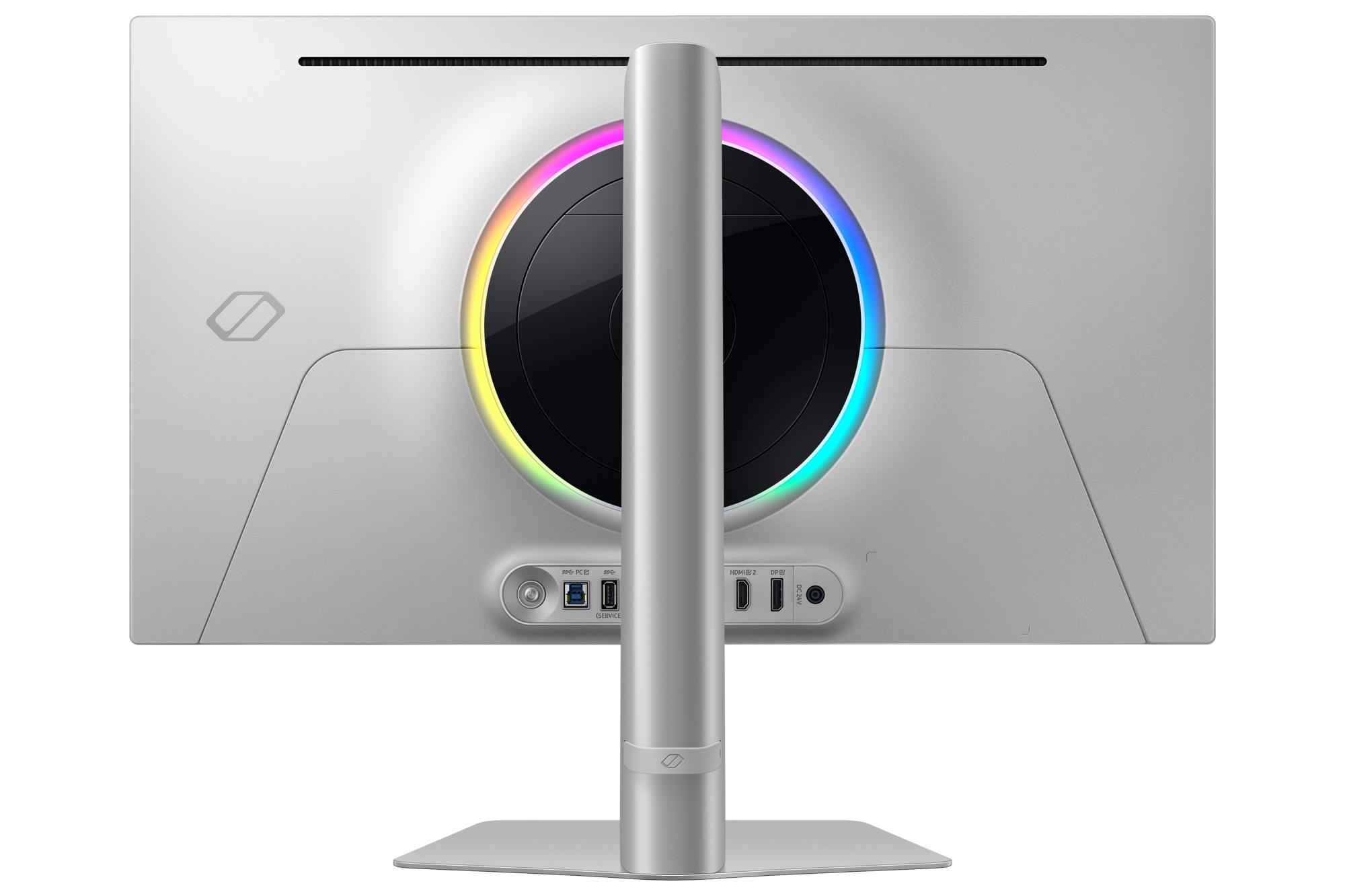 50144767-120d-483a-9042-2723932bfa0d Monitorius Samsung LS27DG602SUXEN, šoninis vaizdas su HDMI prievadais