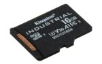 microSDHC kortelė Kingston su SD adapteriu, matoma iš viršaus