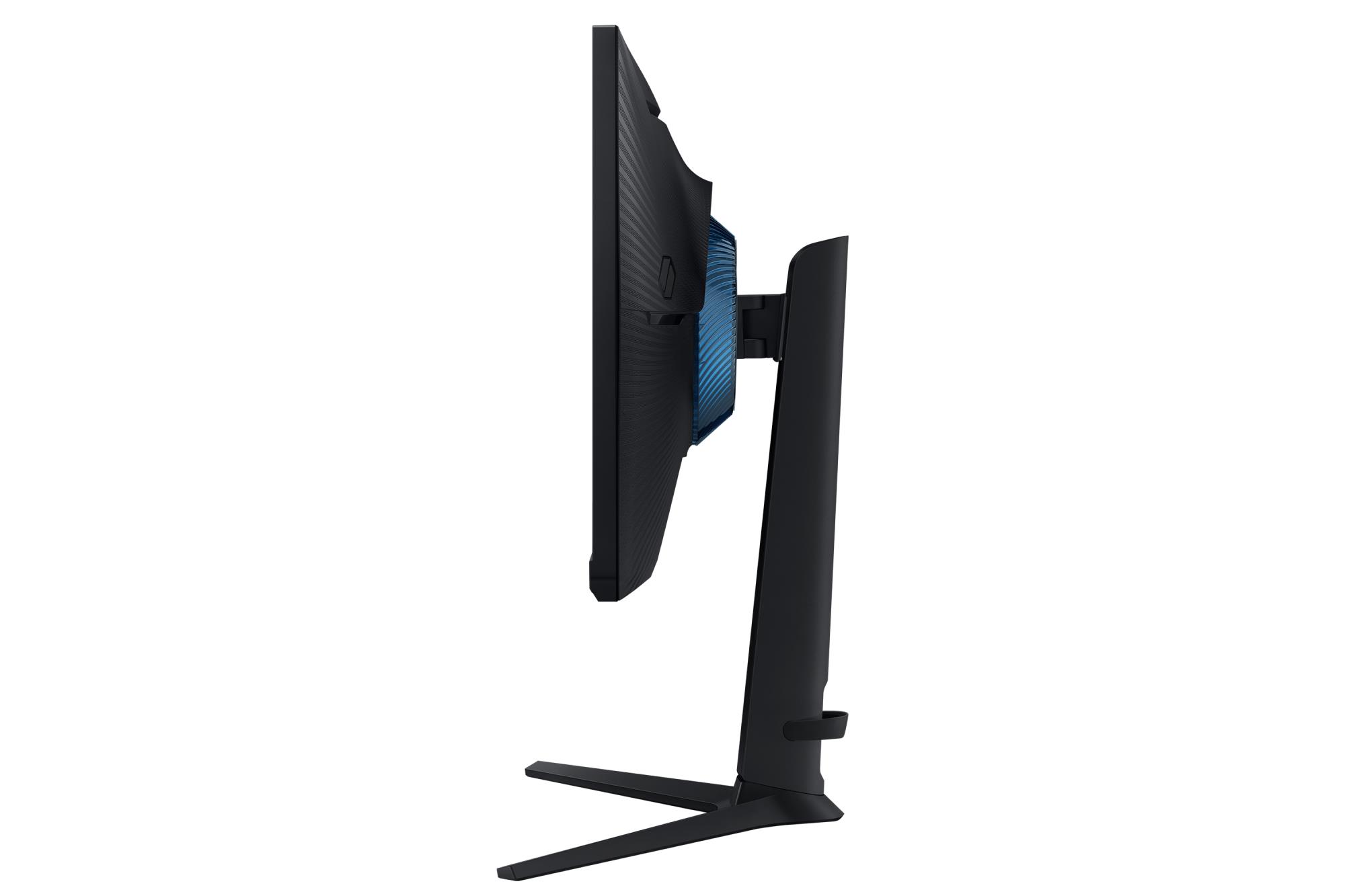 53973768-c54f-49ee-930b-aa48f43541f4 Monitorius Samsung LS24DG302EUXEN, šoninis vaizdas su reguliuojamu aukščiu